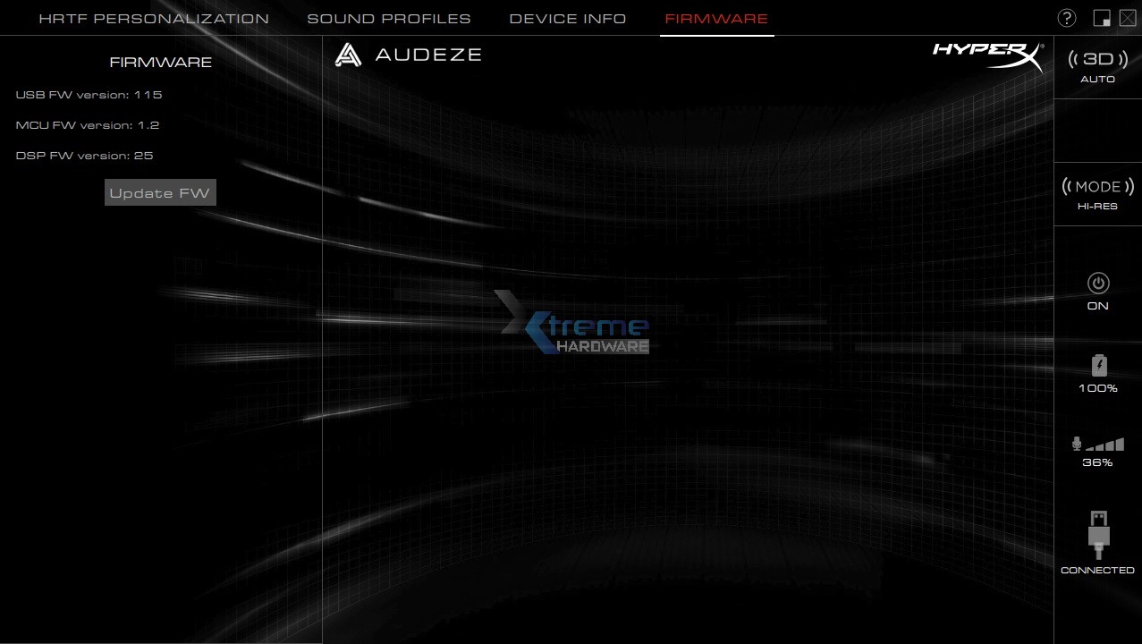 HyperX Cloud Orbit S HRTF software 8 04463